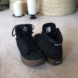 Supra Black High Tops
